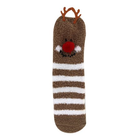 Cozy Cuties Winter/Christmas Fuzzy Socks Polyster X-SOCK2